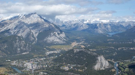 Banff from Sulphur Mtn